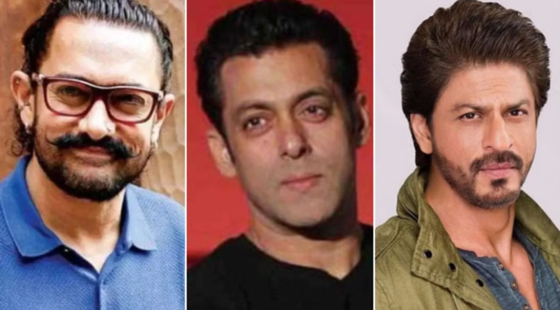 आमिर खान के गाने पर थिरके सलमान और शाहरुख, वायरल हुआ तीनों खान का वीडियो