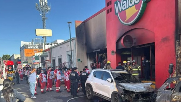 सुपरमार्केट में धमाके के बाद लगी आग; कम से कम 23 लोगों की मौत, 11 अन्य घायल