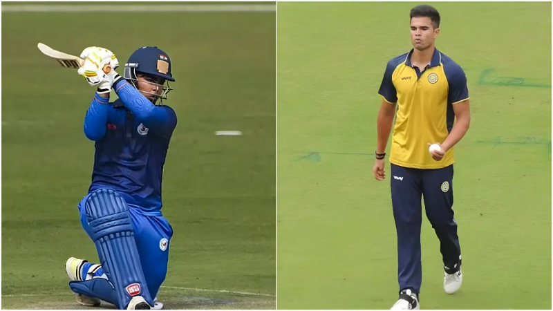 IPL में कमाई का खेल: वैभव सूर्यवंशी या अर्जुन तेंदुलकर, कौन है आगे? IPL में कमाई का खेल: वैभव सूर्यवंशी या अर्जुन तेंदुलकर, कौन है आगे?